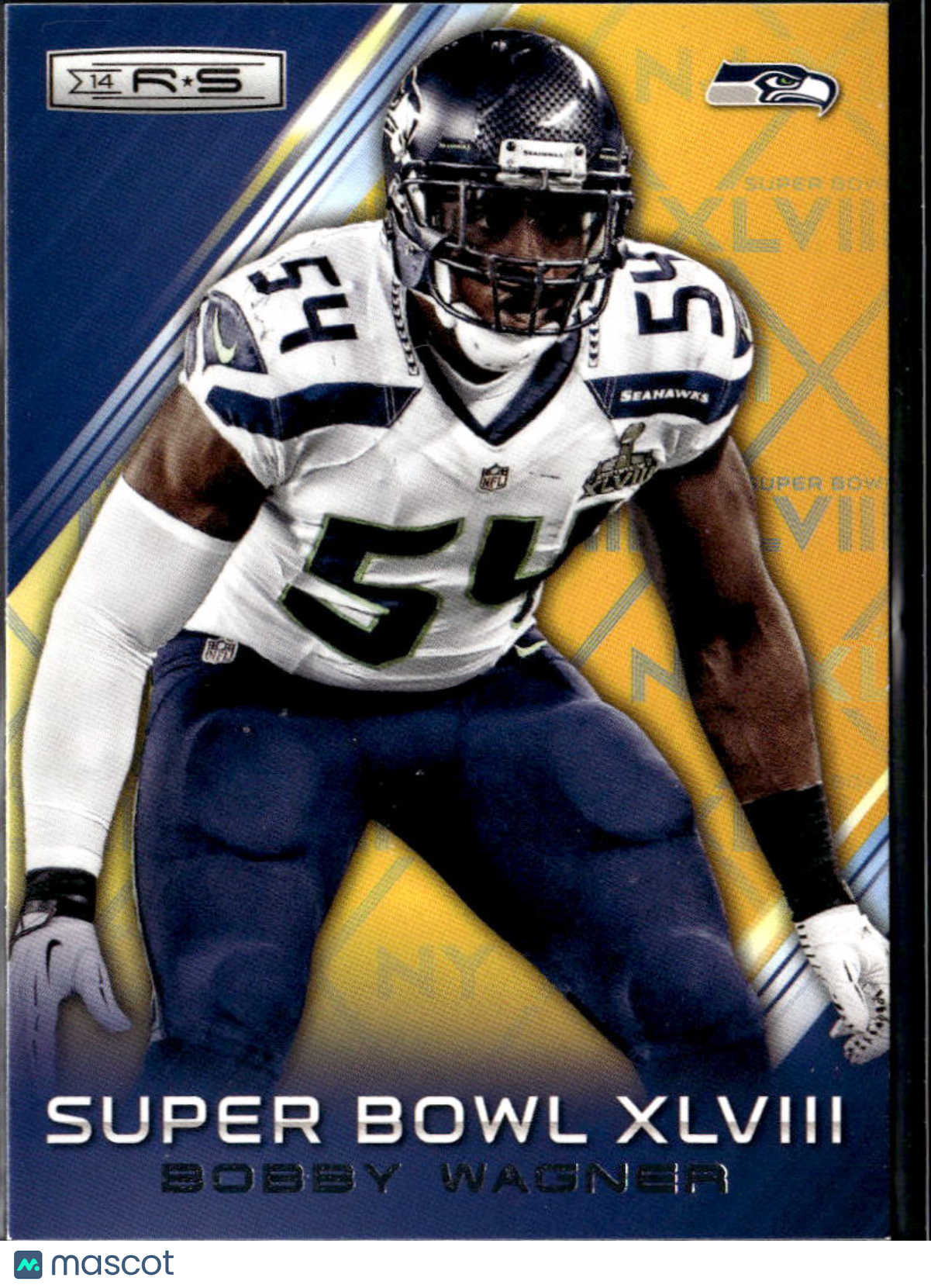 Bobby Wagner 2014 Rookies and Stars Super Bowl XLVIII SSP Seattle Seahawks