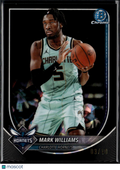 Mark Williams 2025 Bowman Chrome Sapphire Black Refractor 3/10 Charlotte Hornets