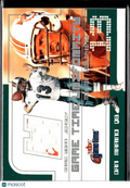 Dan Marino 2001 Fleer Game Time Uniformity 2 Color Game Worn Patch Dolphins