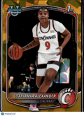 Darianna Alexander 2025 Bowman Chrome11st Sapphire GOLD Refractor /50 Cincinnati