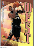 Patrick Ewing / David Robinson 1999 Topps Chrome East/West Refractor Spurs