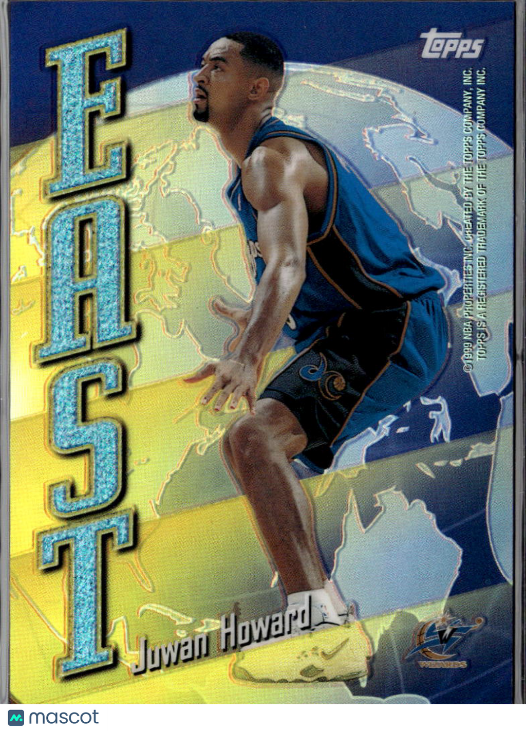 Chris Webber / Howard 1999 Topps Chrome East/West Refractor Sacramento Kings