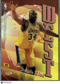 Shaquille O'Neal / Mourning 1999 Topps Chrome East / West Refractor Lakers