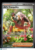 Az's Tranquility 2026 Mega Evolution Ascended Heroes Holo Secret Rare FA #120/86