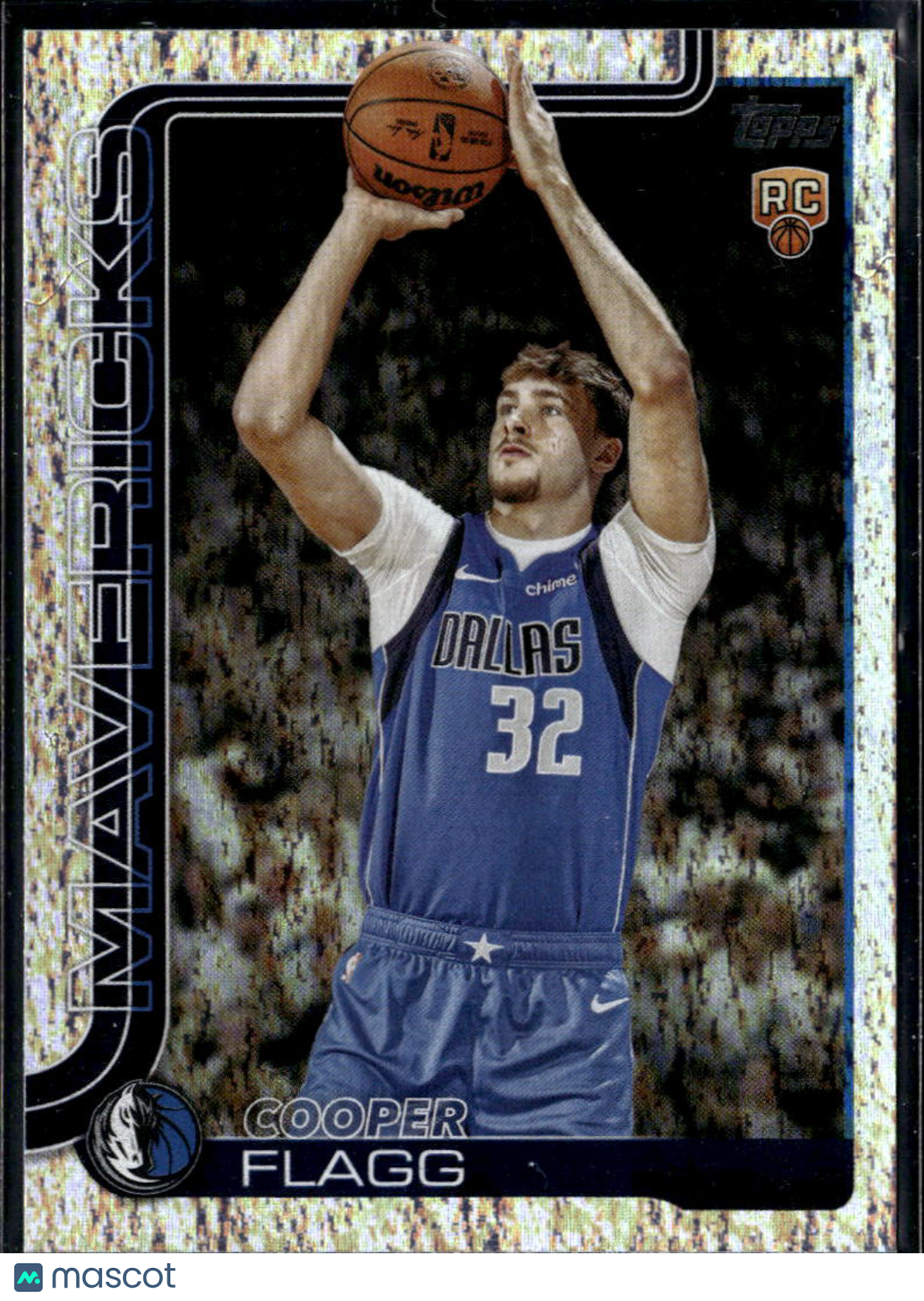 Cooper Flagg 2025 Topps Flagship RC Dallas Mavericks