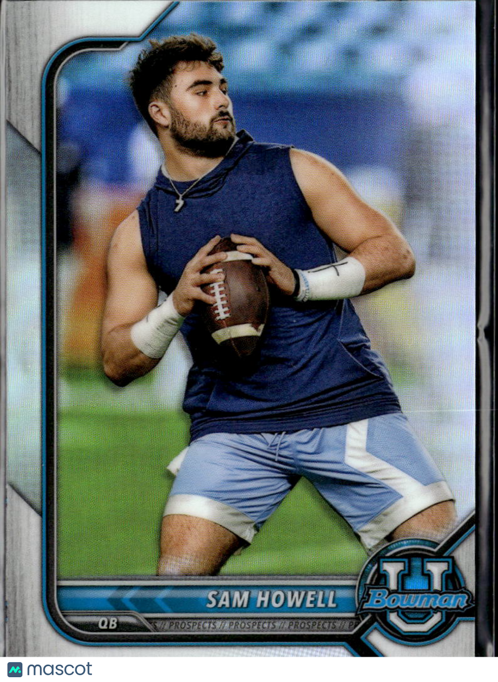 Sam Howell 2022 Bowman University Image Variation SSP RC North Carolina