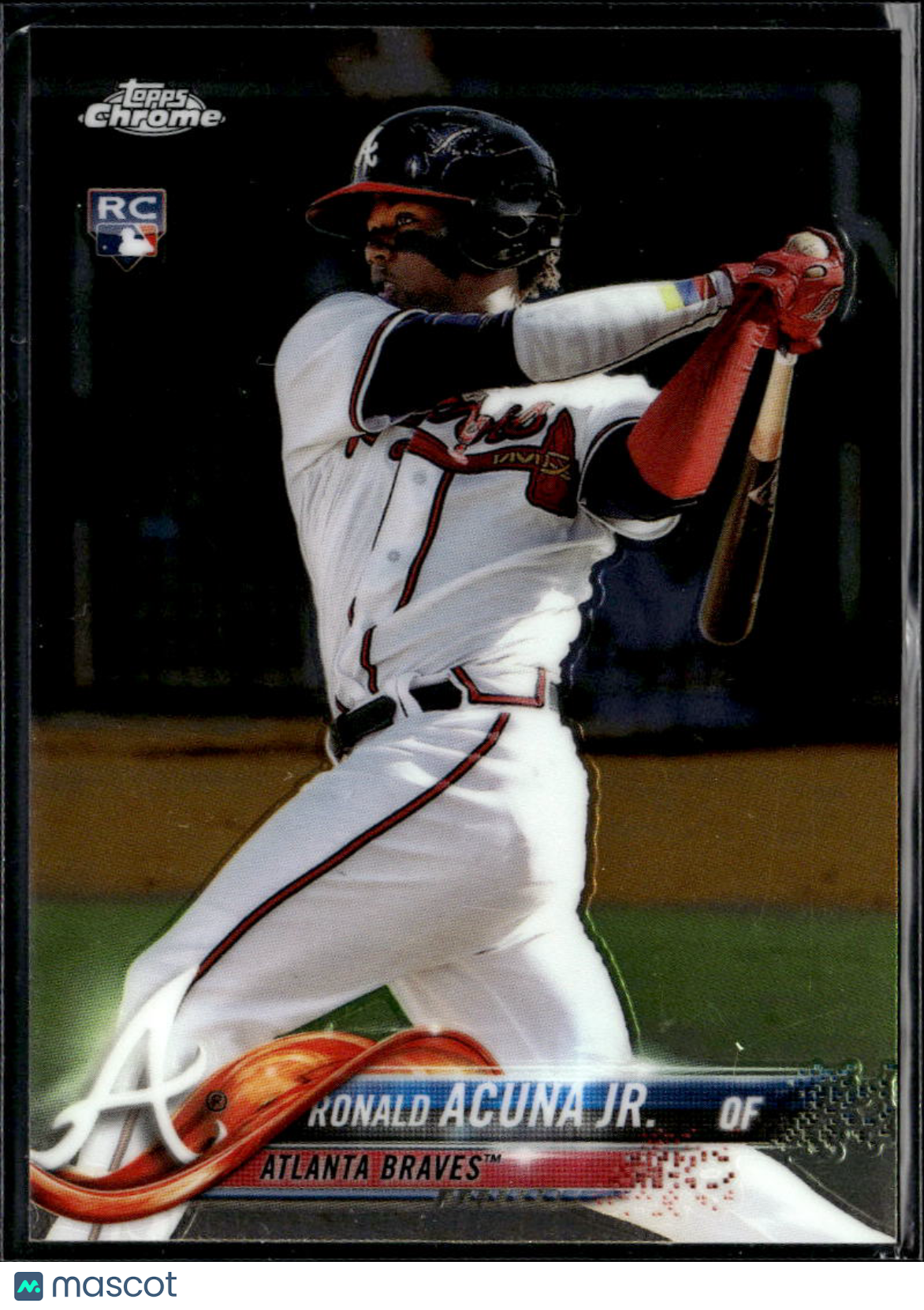 Ronald Acuna Jr. 2018 Topps Chrome RC Rookie #193 Atlanta Braves