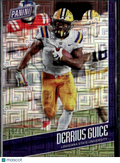 Derrius Guice 2018 Panini Father's Day Geometric Rookie RC 19/25 LSU Tigers