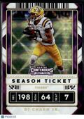 DJ Chark Jr. 2020 Contenders Draft Galactic SSP CASE HIT Jaguars LSU Tigers
