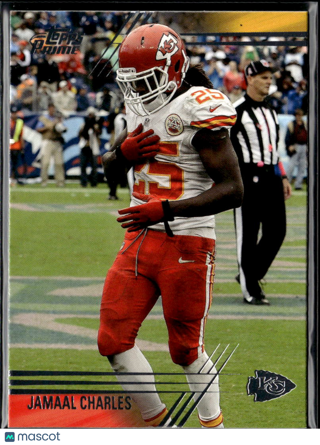 Jamaal Charles 2014 Topps Prime Image Variation SSP Kansas City Chiefs