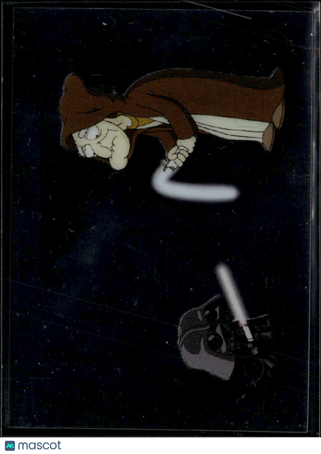 Stewie Griffin Darth Vader 2008 Inkworks Family Guy SSP Static Cling #S-6