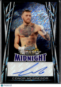 Conor McGregor 2025 Leaf Signature Series Black Shimmer Auto Autograph 1/1 UFC