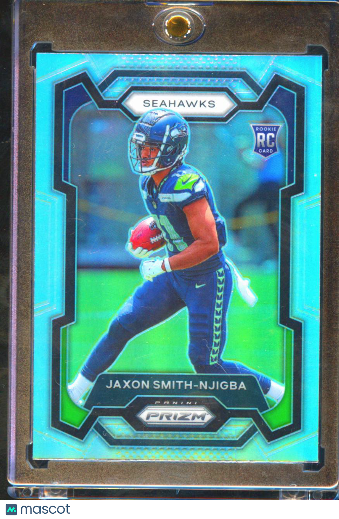 Jaxon Smith-Njigba 2023 Prizm RC Silver Prizm Rookie #390 Seattle Seahawks
