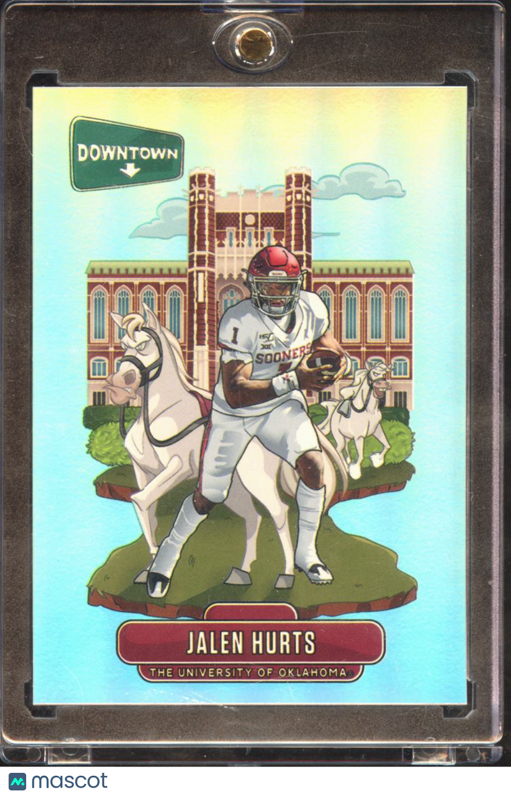 Jalen Hurts 2020 Chronicles DOWNTOWN SSP CASE HIT RC Oklahoma Sooners