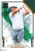 Charl Schwartzel 2025 Panini Impeccable LIV Golf Red 38/54 Stinger GC