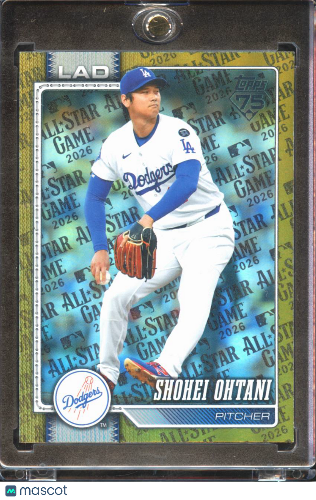 Shohei Ohtani 2001 Topps All Star Game GOLD 44/50 #500 Los Angeles Dodgers