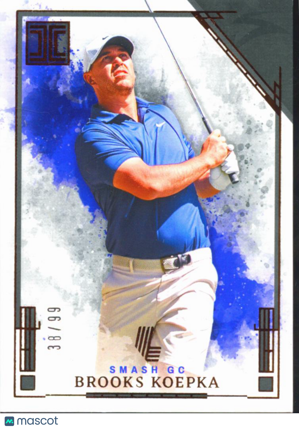Brooks Koepka 2025 Panini Impeccable LIV Golf 38/99 Smash GC