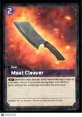Meat Cleaver 2024 Palworld Official Card Game Gear