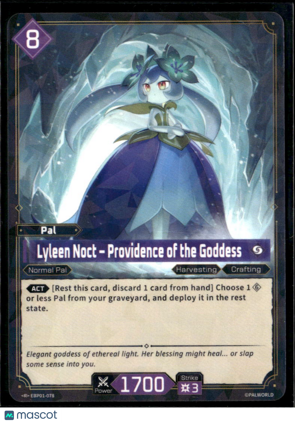 Lyleen Noct Cracked Ice 2024 Palworld Official Card Game  Pal