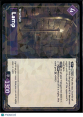 Lamp Cracked Ice 2024 Palworld Official Card Game Structure