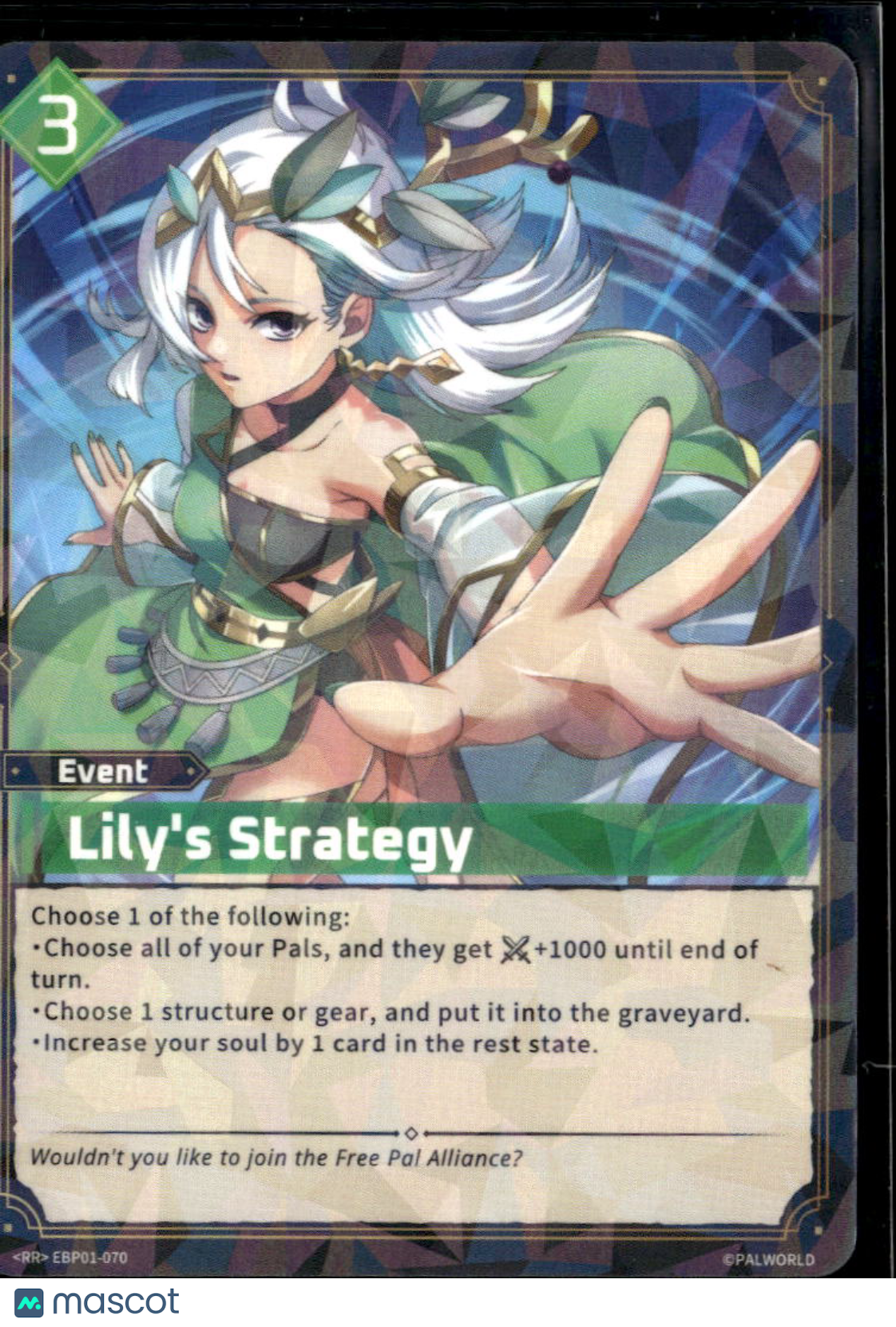 Lily 2024 Palworld Official Card Game Holo Event