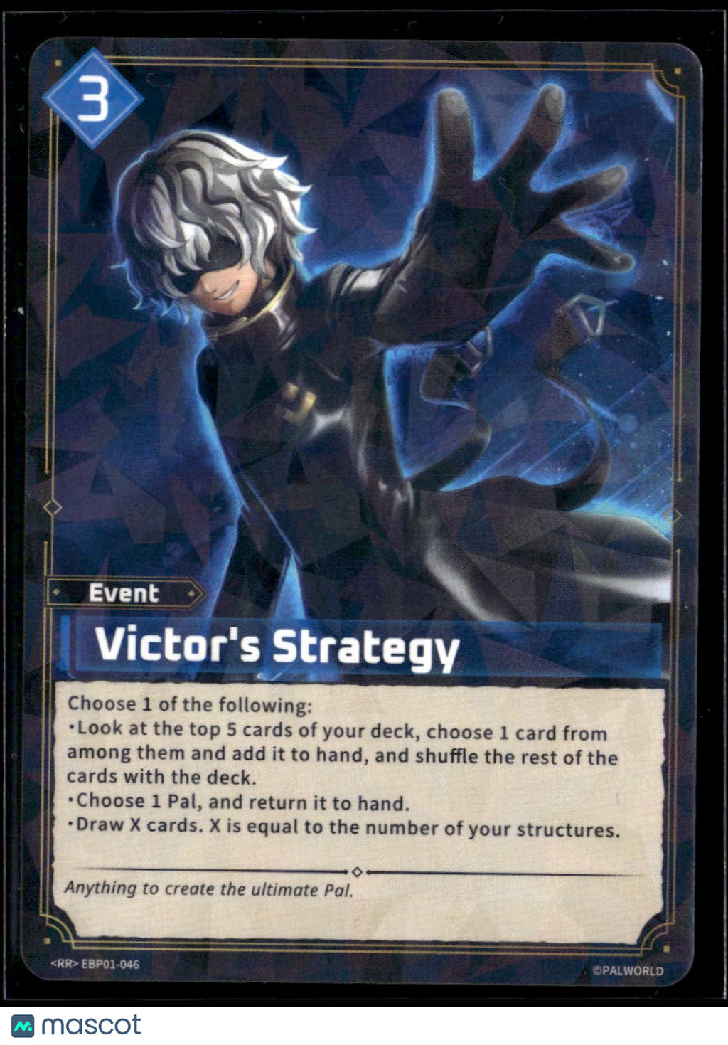 Victor Cracked Ice Holo Palworld Official Card Game EBP01-046