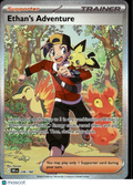 Ethan's Adventure 2025 Destined Rivals Holo Secret Rare SAR #236/182