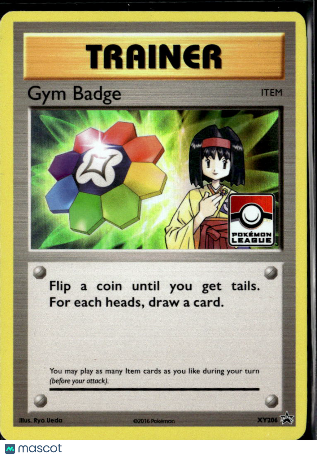 Gym Badge XY Black Star Promo #XY206