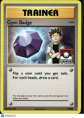 Gym Badge 2016 XY Holo Black Star Promo #XY203