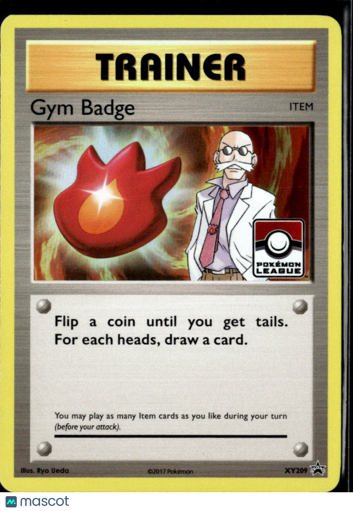 Gym Badge 2017 XY Black Star Promo #XY209