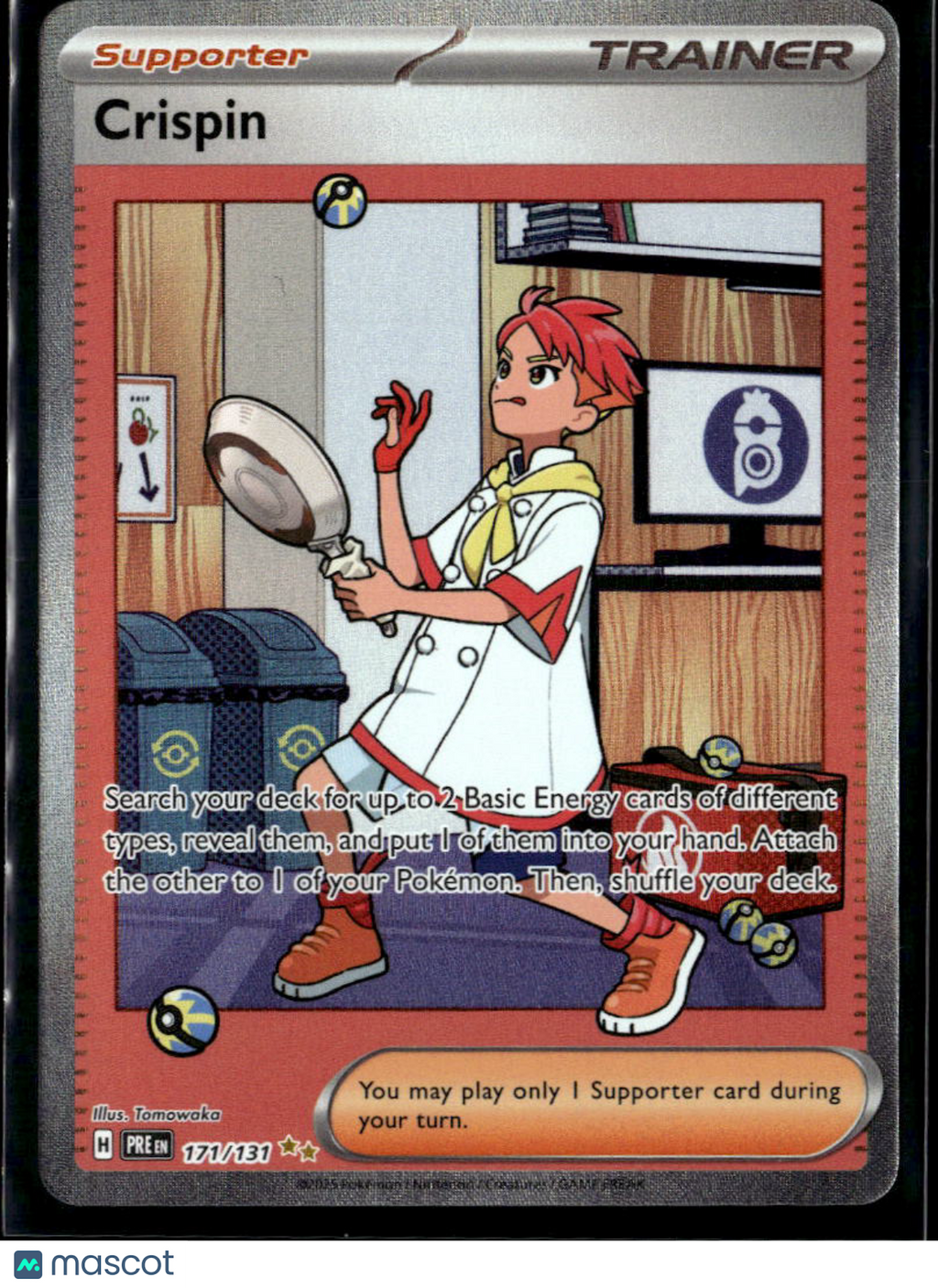 Crispin 2025 Prismatic Evolutions Holo Secret Rare SAR #171/131