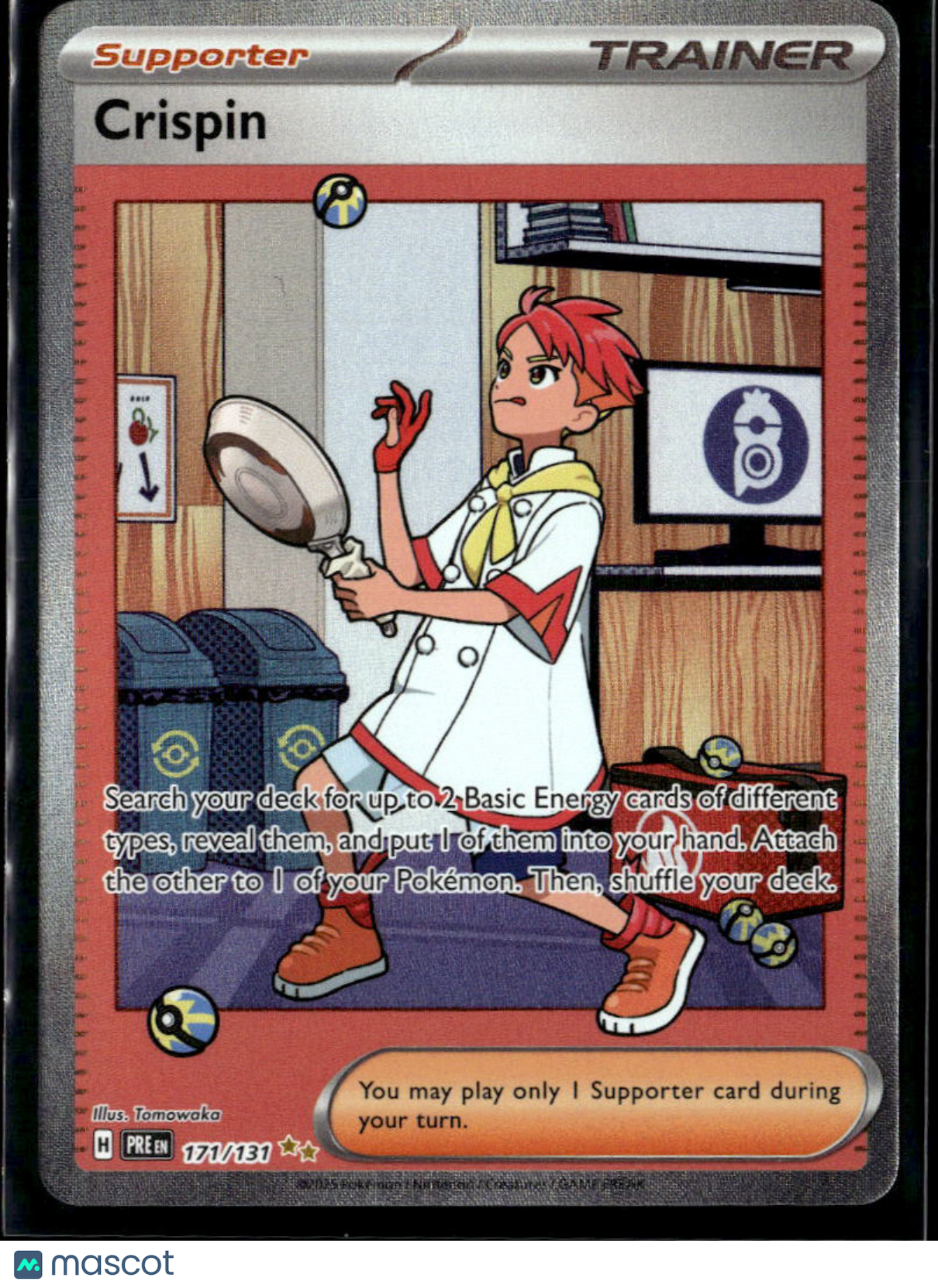 Crispin 2025 Prismatic Evolutions Holo Secret Rare SAR #171/131