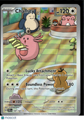 Chansey 2024 Twilight Masquerade Holo Secret Rare #187/167