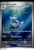 Wartortle 2023 Scarlet & Violet 151 Holo Secret Rare #171/165