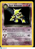 Dark Alakazam 2000 Team Rocket Holo Rare #1/82