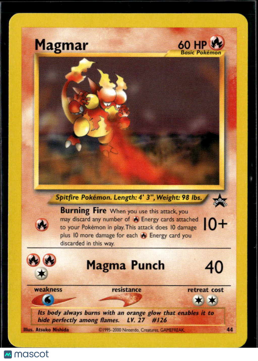 Magmar Wizards Black Star Promo #44