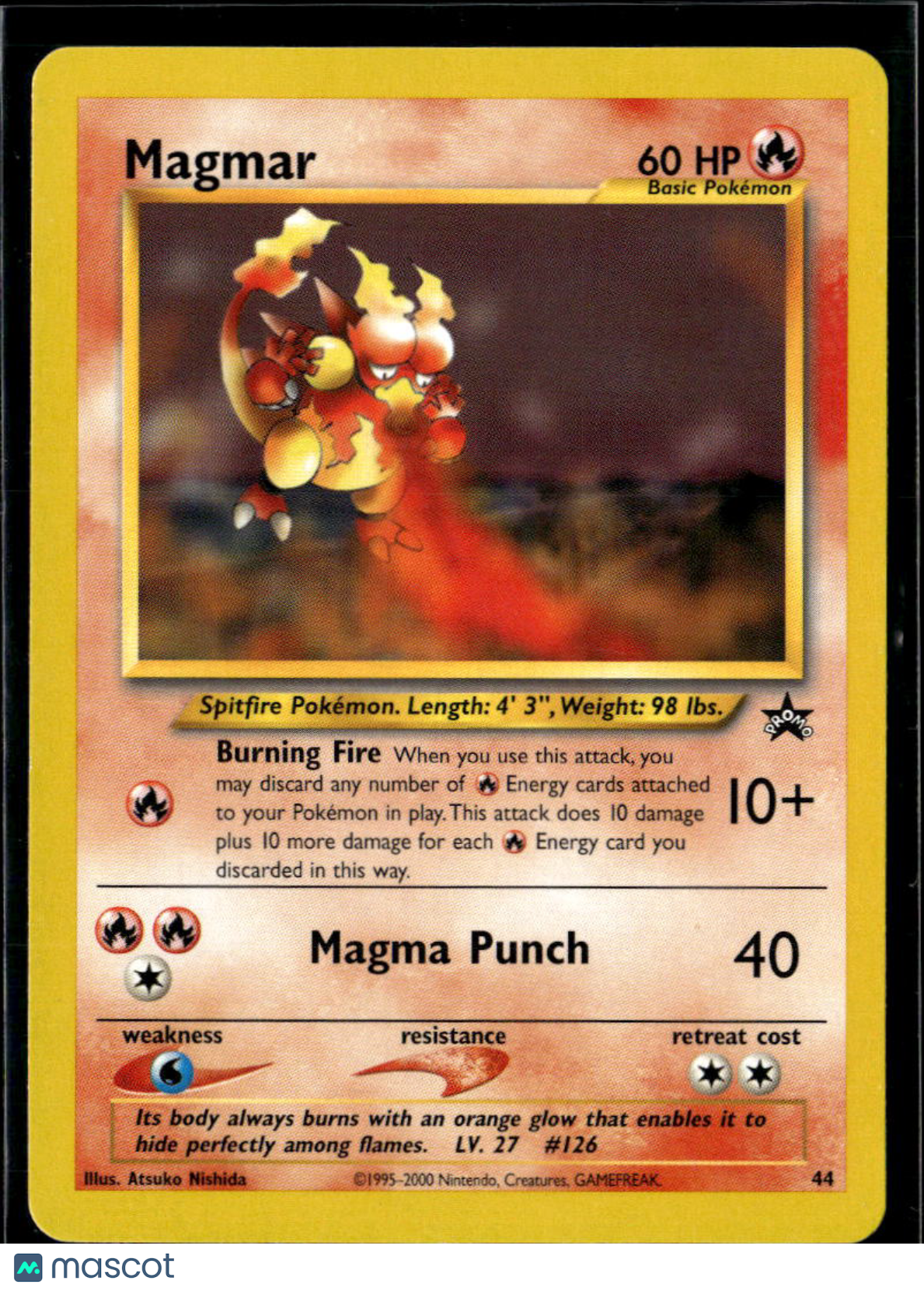 Magmar Wizards Black Star Promo #44