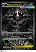 Mega Darkrai EX 2026 Pitch Black Holo Secret Rare SAR #116/84