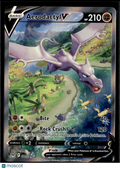 Aerodactyl V 2022 Lost Origin Holo Ultra Rare FA #180/196