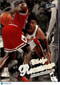 Eldridge Recasner 1998 Fleer Ultra GOLD  Medallion With Michael Jordan Hawks