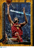 Evan Mobley 2025 Topps Flagship GOLD Glitter 14/50 #82 Cleveland Cavaliers