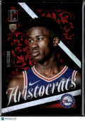 VJ Edgecombe 2026 Topps Signature Class Aristocrats Rookie RC CASE HIT 76ers
