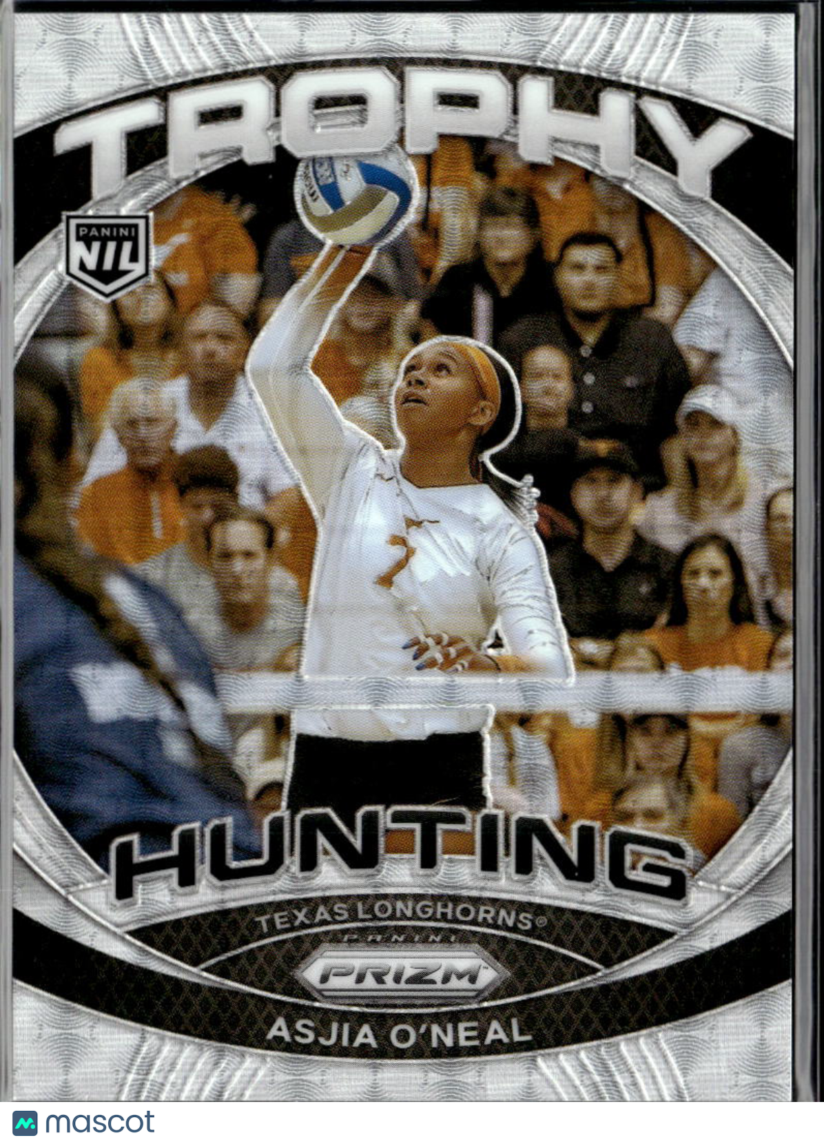 Asjia O'Neal 2025 Prizm Trophy Hunting GOLD Vinyl Prizm 24/25 Texas Longhorns