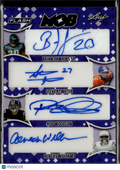 Rod Woodson Steve Atwater Brian Dawkins 2025 Leaf Triple Auto Autograph 1/1