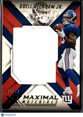 Odell Beckham Jr. 2018 XR Maximal Jersey Patch 31/49 New York Giants
