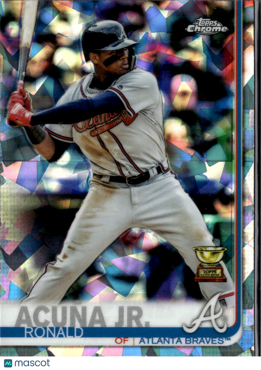 Ronald Acuna Jr. 2019 Topps Chrome Sapphire 2nd Year #1 Atlanta Braves
