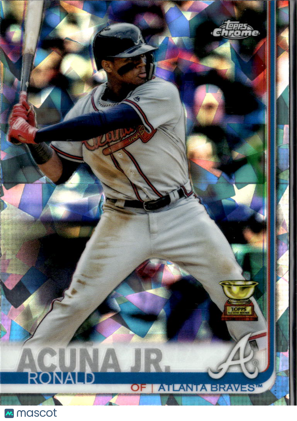 Ronald Acuna Jr. 2019 Topps Chrome Sapphire 2nd Year #1 Atlanta Braves