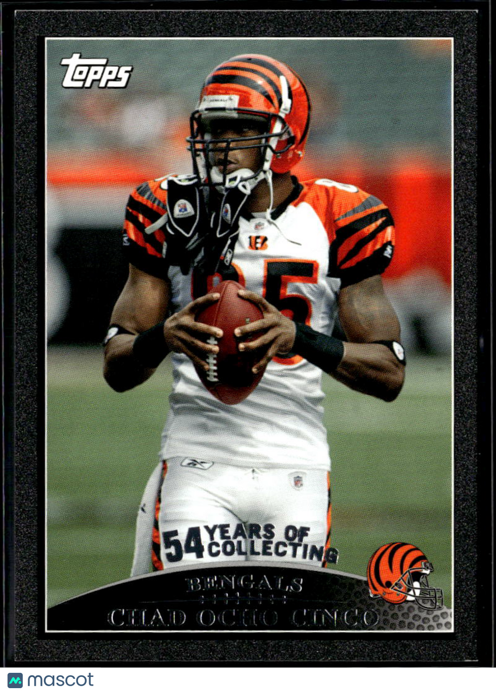Chad Ocho Cinco 2009 Topps Black Border 22/54 #206 Cincinnati Bengals