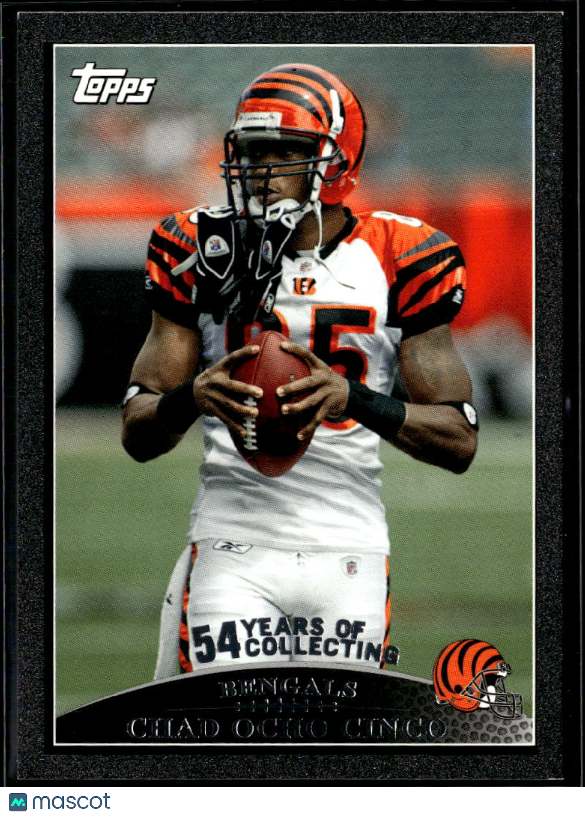 Chad Ocho Cinco 2009 Topps Black Border 22/54 #206 Cincinnati Bengals