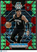 Paolo Banchero 2022-23 Mosaic Red Green Rookie RC Orlando Magic